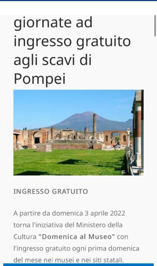 Villa Giga'S House Pompei Exterior foto